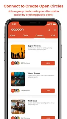 aapoon messenger android App screenshot 0