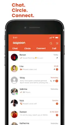 aapoon messenger android App screenshot 3